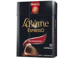 Café Marcilla L'Arome espresso Splendente fuerza 7. Caja de 10 monodosis.